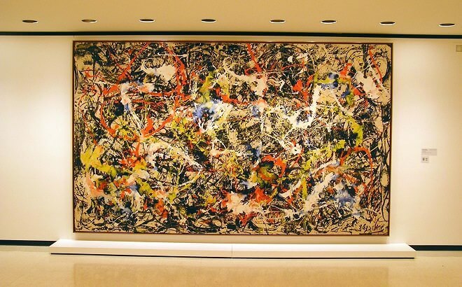 Convergence, 1952 photo by Jackson Pollock