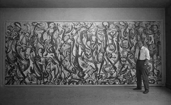 Mural, 1943 by Jackson Pollock